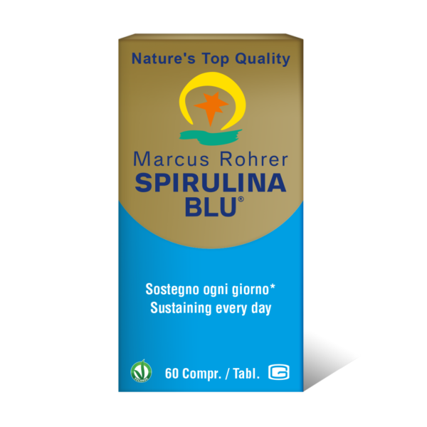 Marcus Rohrer Spirulina Blu astuccio Marcus Rohrer Spirulina Blu astuccio